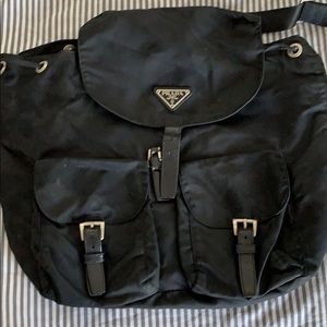 Authentic Prada backpack